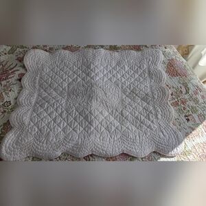 Simply Shabby Chic Elegant Pale Pink Quilted Pillow Sham
